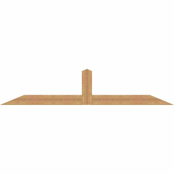 Ekena Millwork Portland Smooth Timber Gable Bracket, Western Red Cedar, 96"W x 20"H x 1 1/2"D x 5 1/2"F, 5/12 Pitch GBW096X20X0206POR00SWR - main